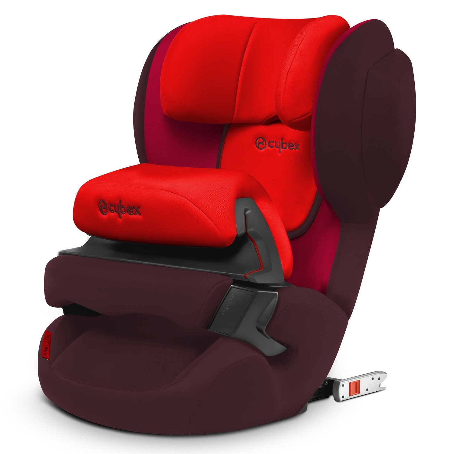 Автокресло Cybex Juno 2-Fix Rumba Red - фото 1