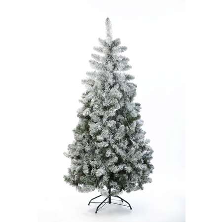 елка Crystal Trees Вернисажная в снегу 150 см