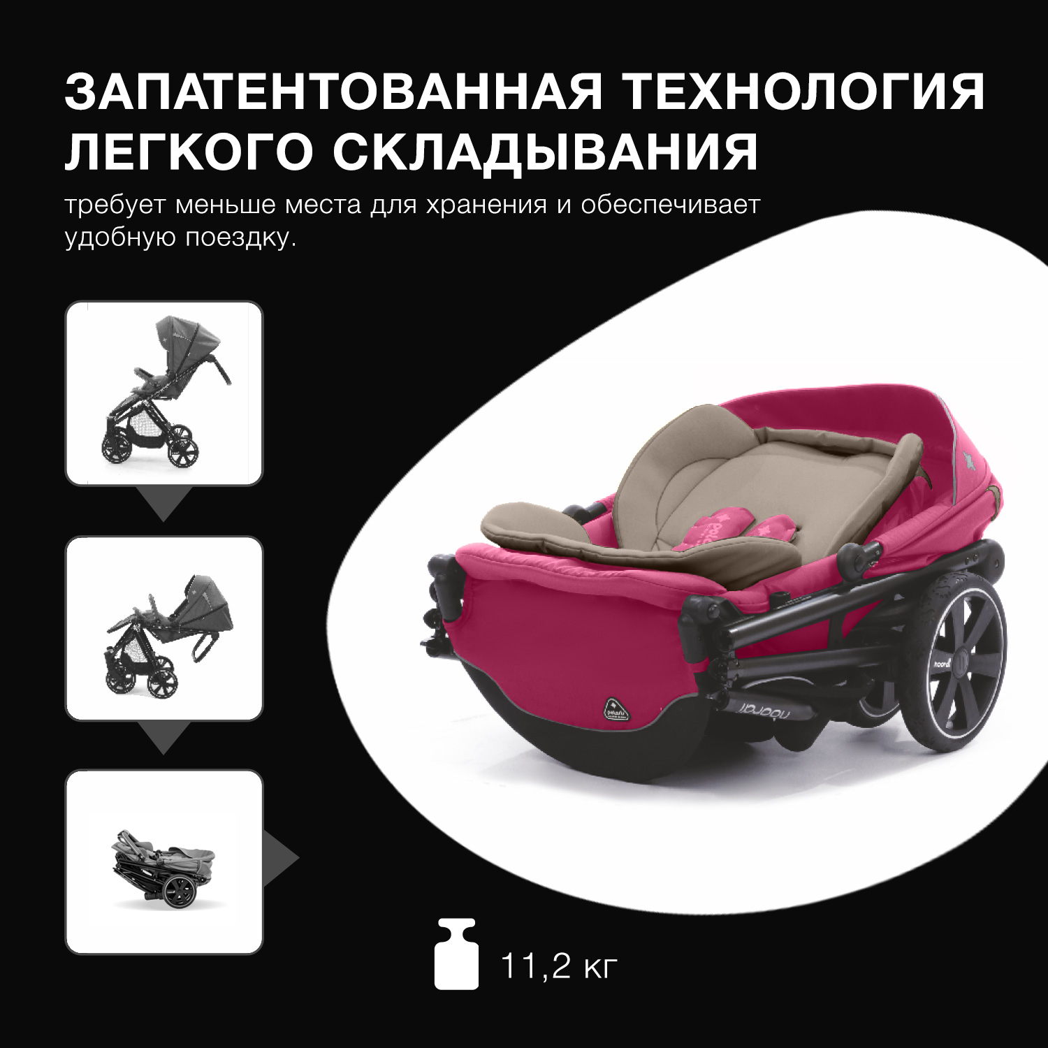 Коляска 2в1 Noordi Polaris Sport 650 - фото 6