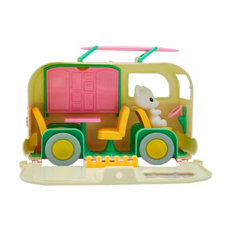 Набор игровой Фуззики Домик на колесах розового цвета FF005A