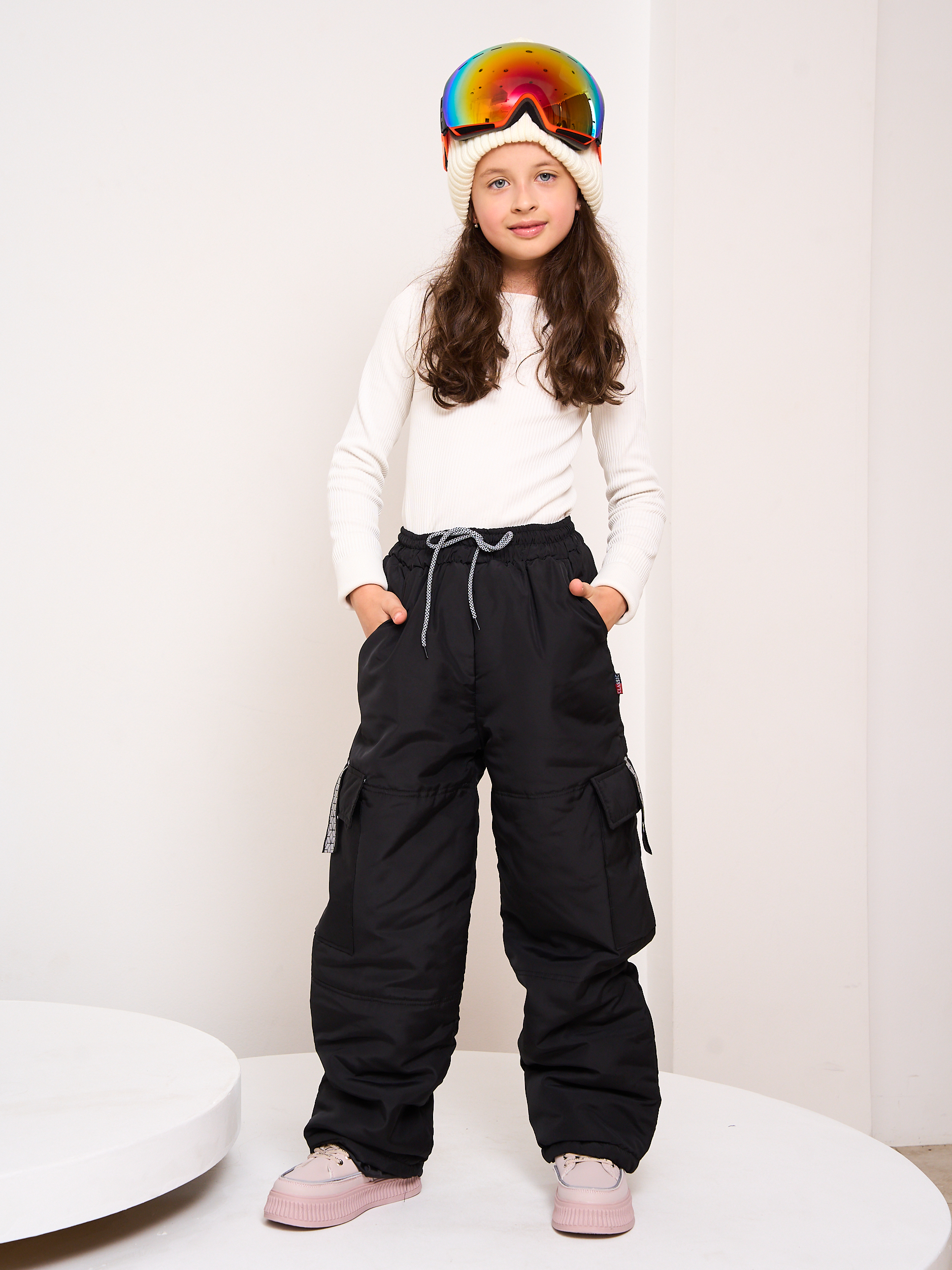 Брюки Sofisha kids Kargo-black - фото 6