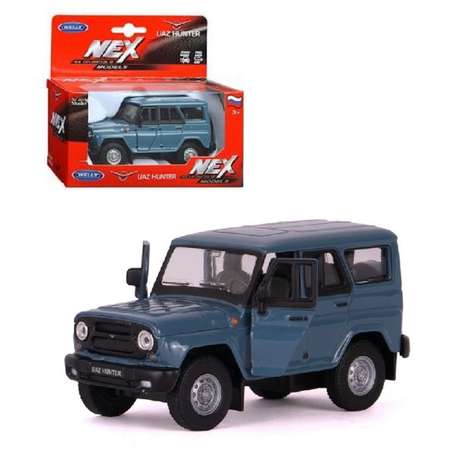 Автомобиль Welly УАЗ UAZ Hunter 1:38 синий