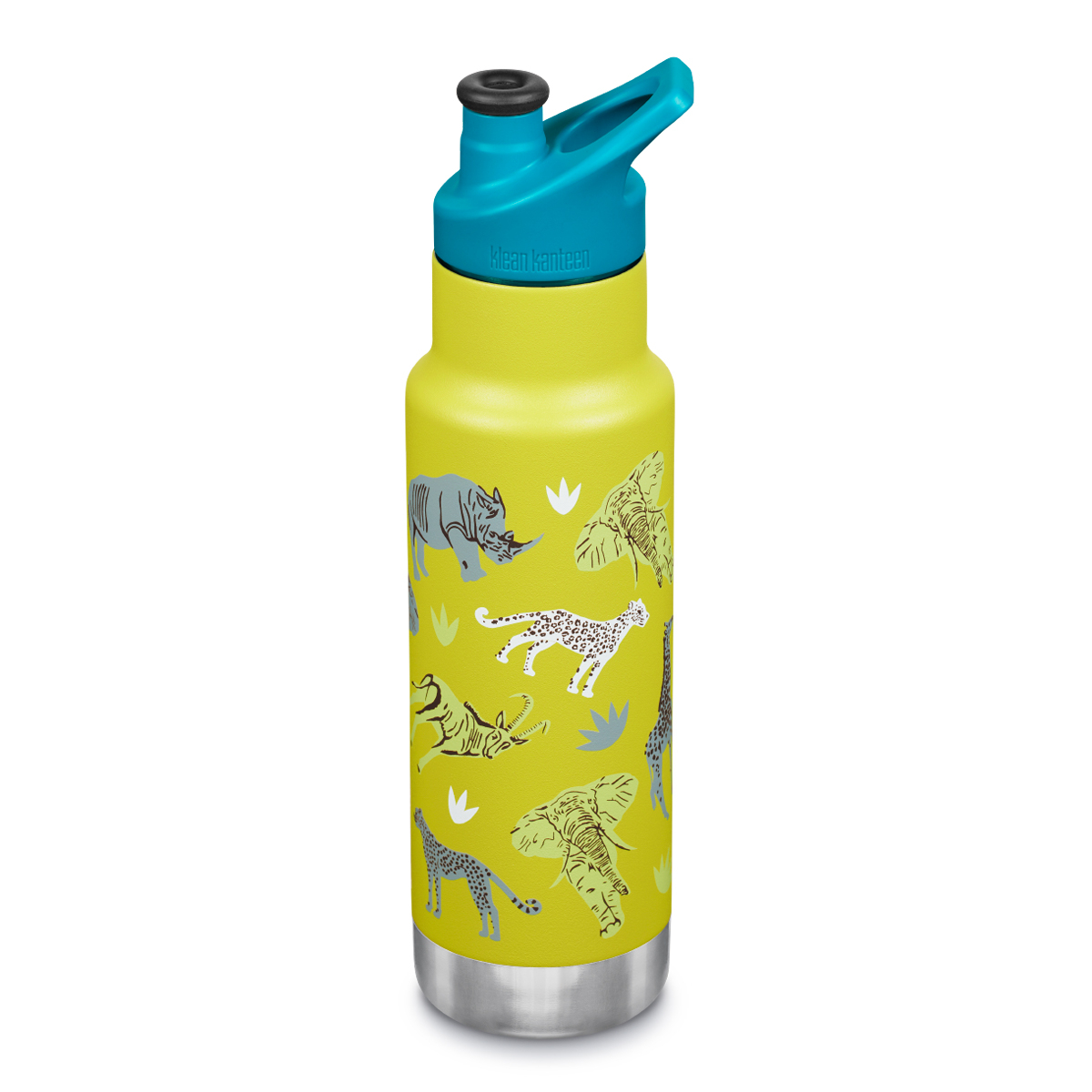 Детская термобутылка Klean Kanteen Insulated Kid Classic Narrow 12oz Safari 355 мл - фото 2