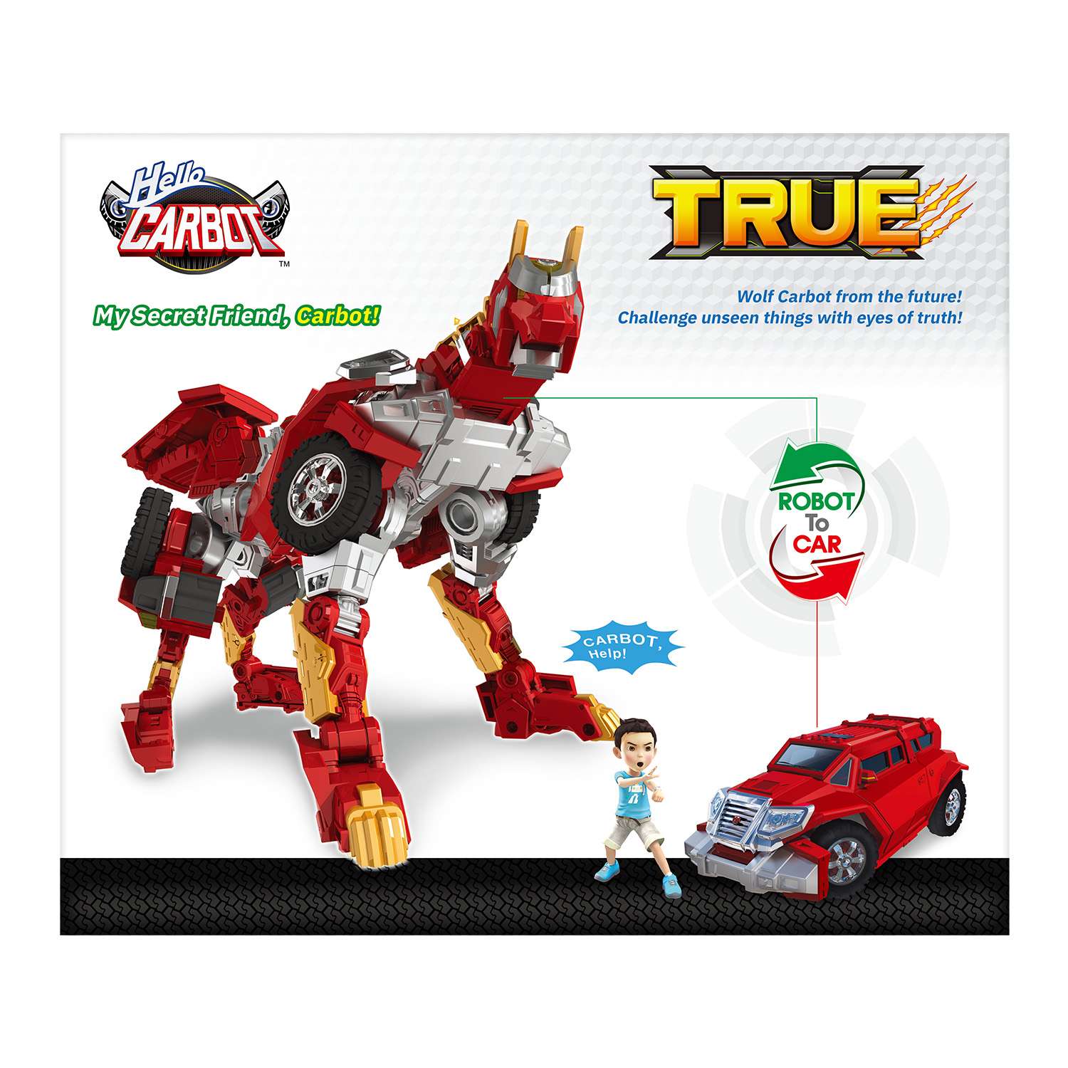 Игровой набор Hello Carbot True Трансформер - фото 3