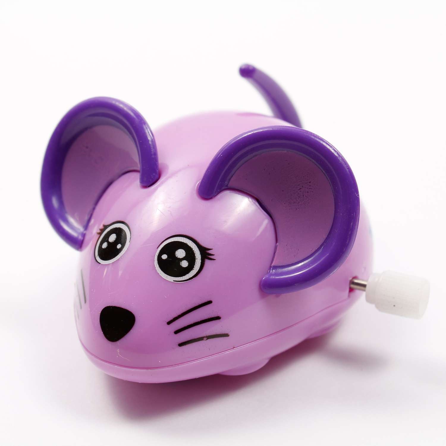 Игрушка заводная Uviton Мышка фиолетовая - фото 1