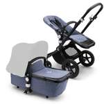 Коляска 2в1 Bugaboo Cameleon3 Plus base Black/Blue melange 239156BM01