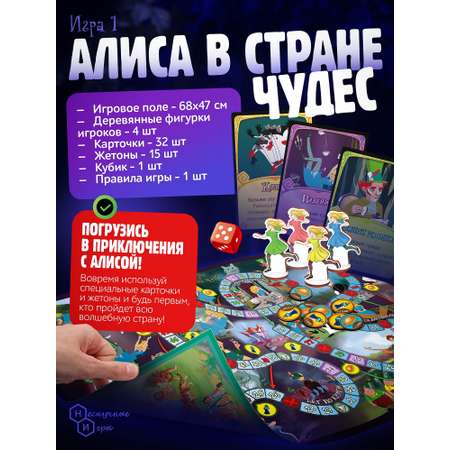 Настольная игра Нескучные игры Волшебник изумрудного города