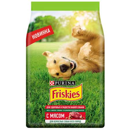 Корм для собак Friskies сухой с мясом 500г