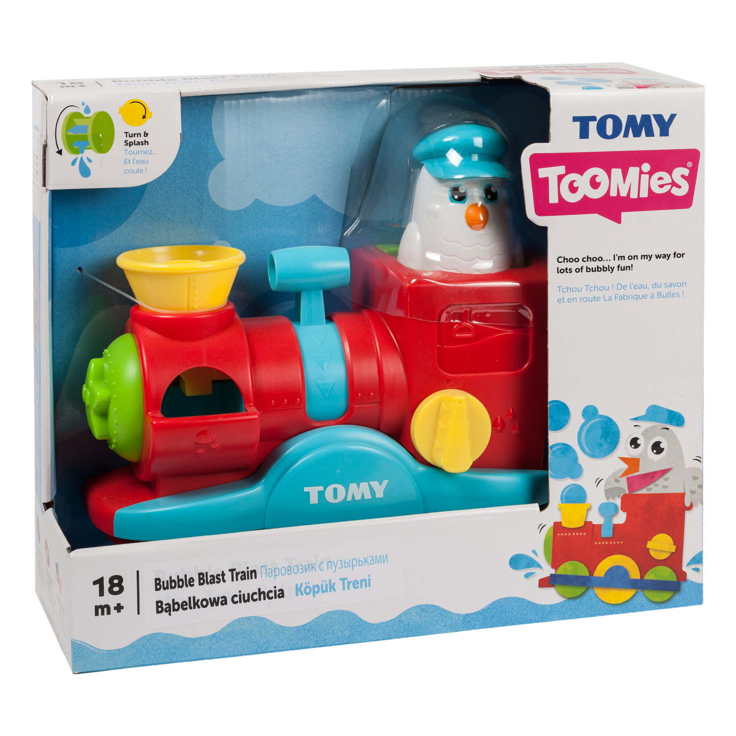 Игровой набор Tomy Паровозик с пузырьками - фото 3