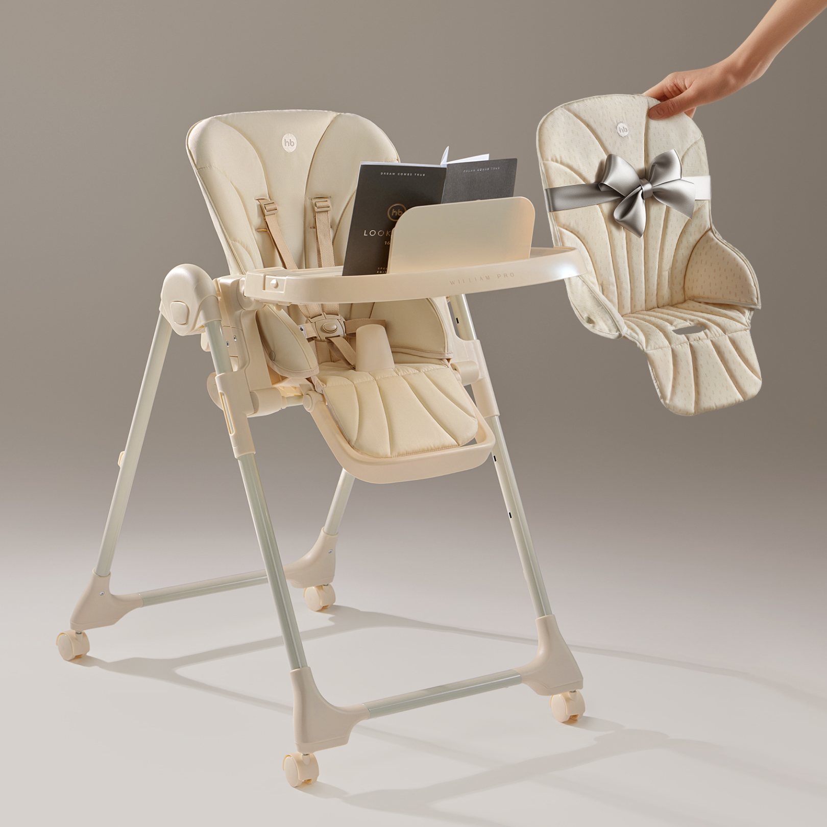 Стульчик для кормления Happy Baby WILLIAM PRO классический - фото 1