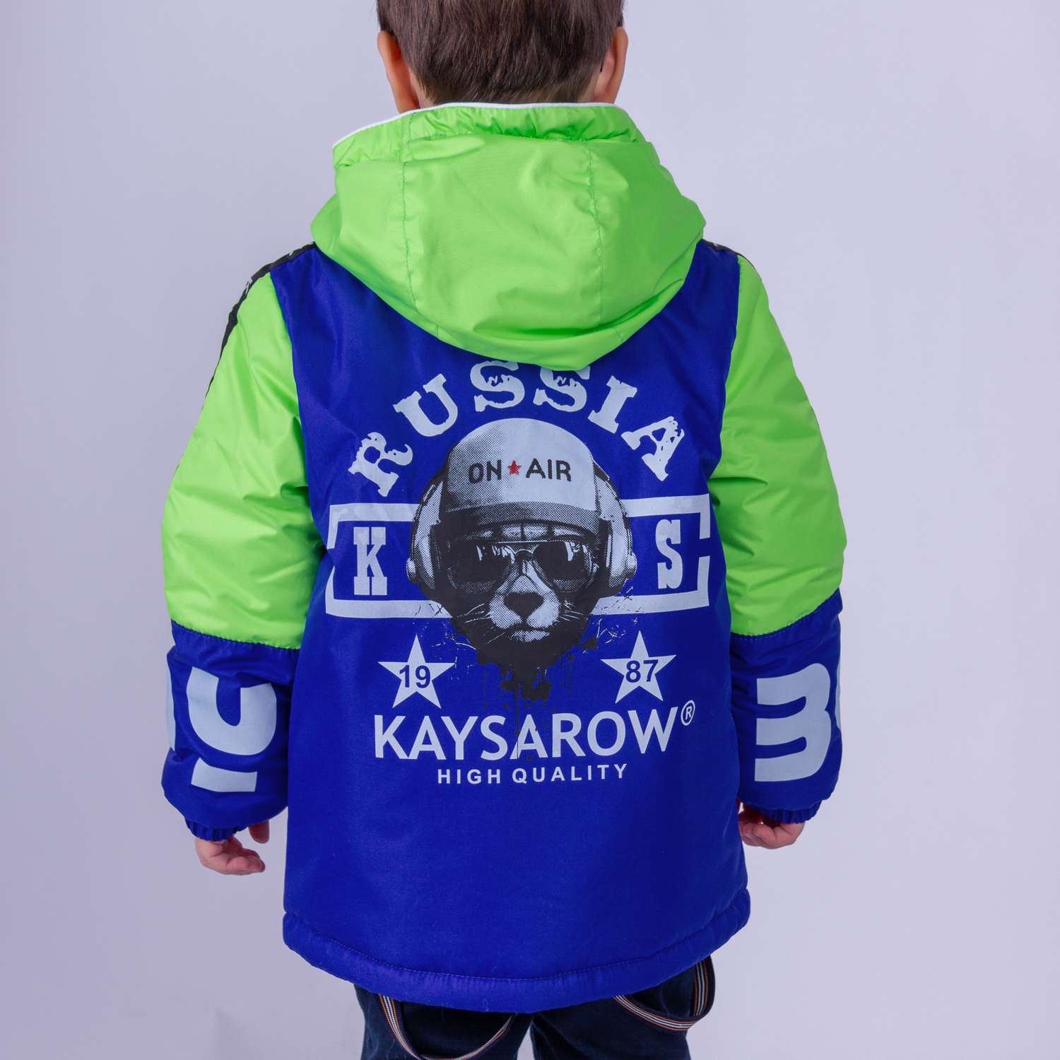 Куртка KAYSAROW 52К11/Бумер/салат василек - фото 2