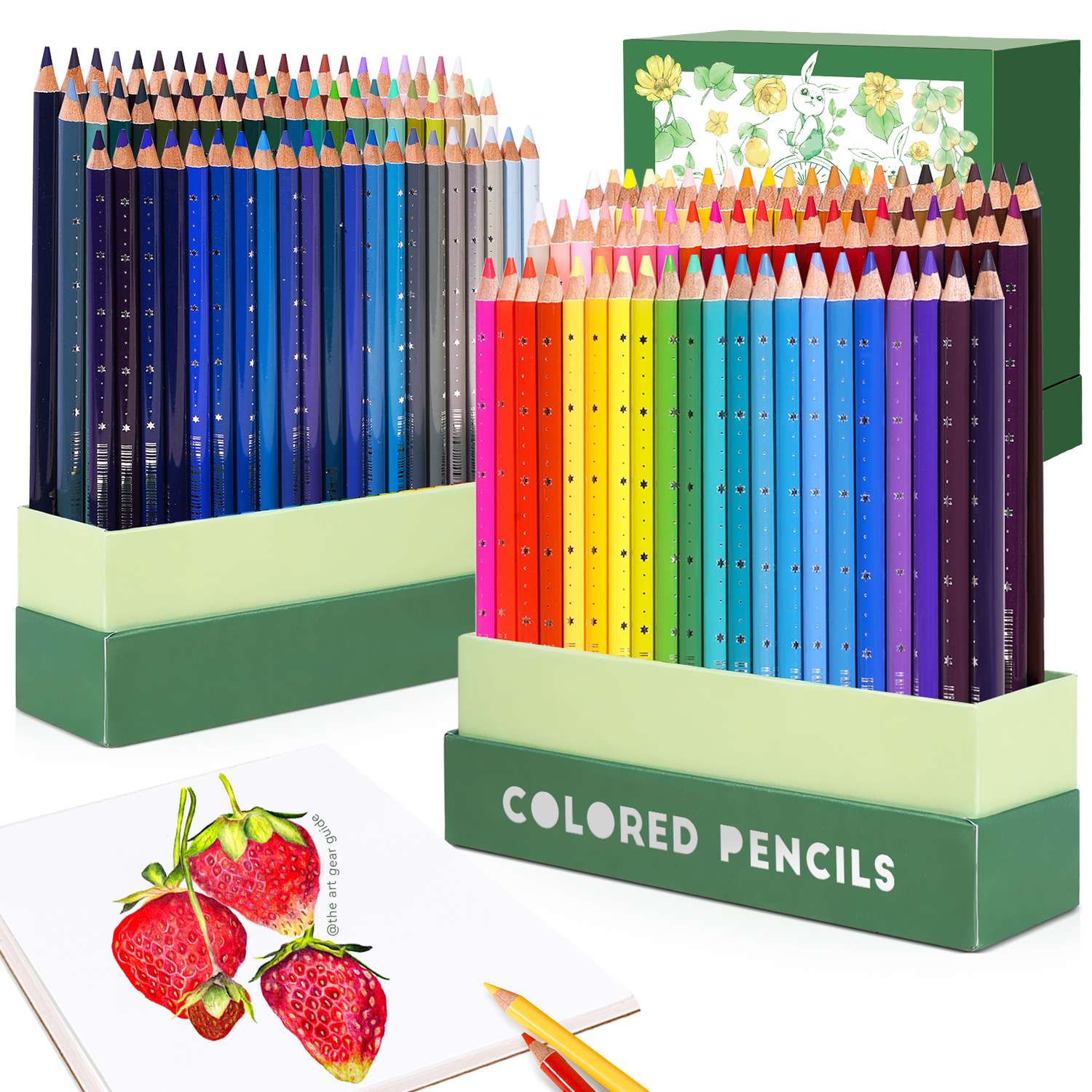 Набор цветных карандашей Arrtx 126 цветов - фото 1