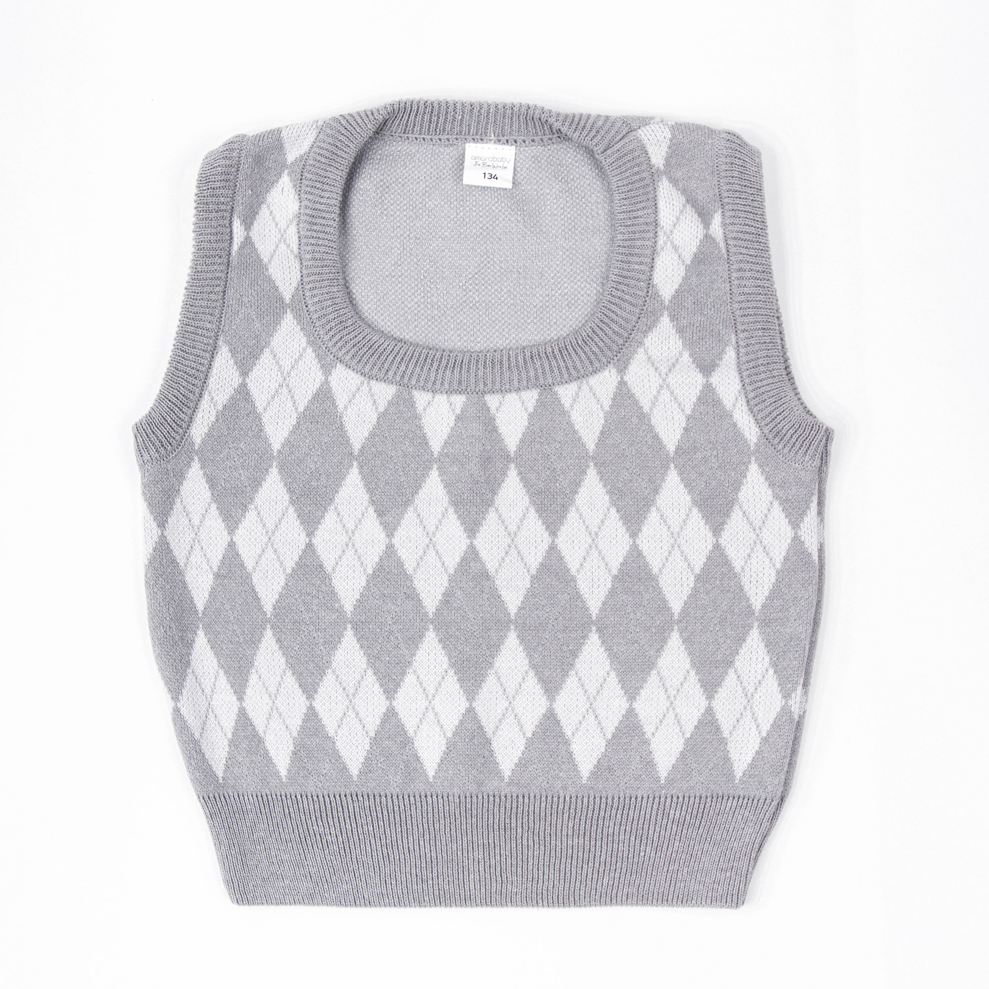 Жилет AmaroBaby AB-OD23-KNIT10R/1100 - фото 6