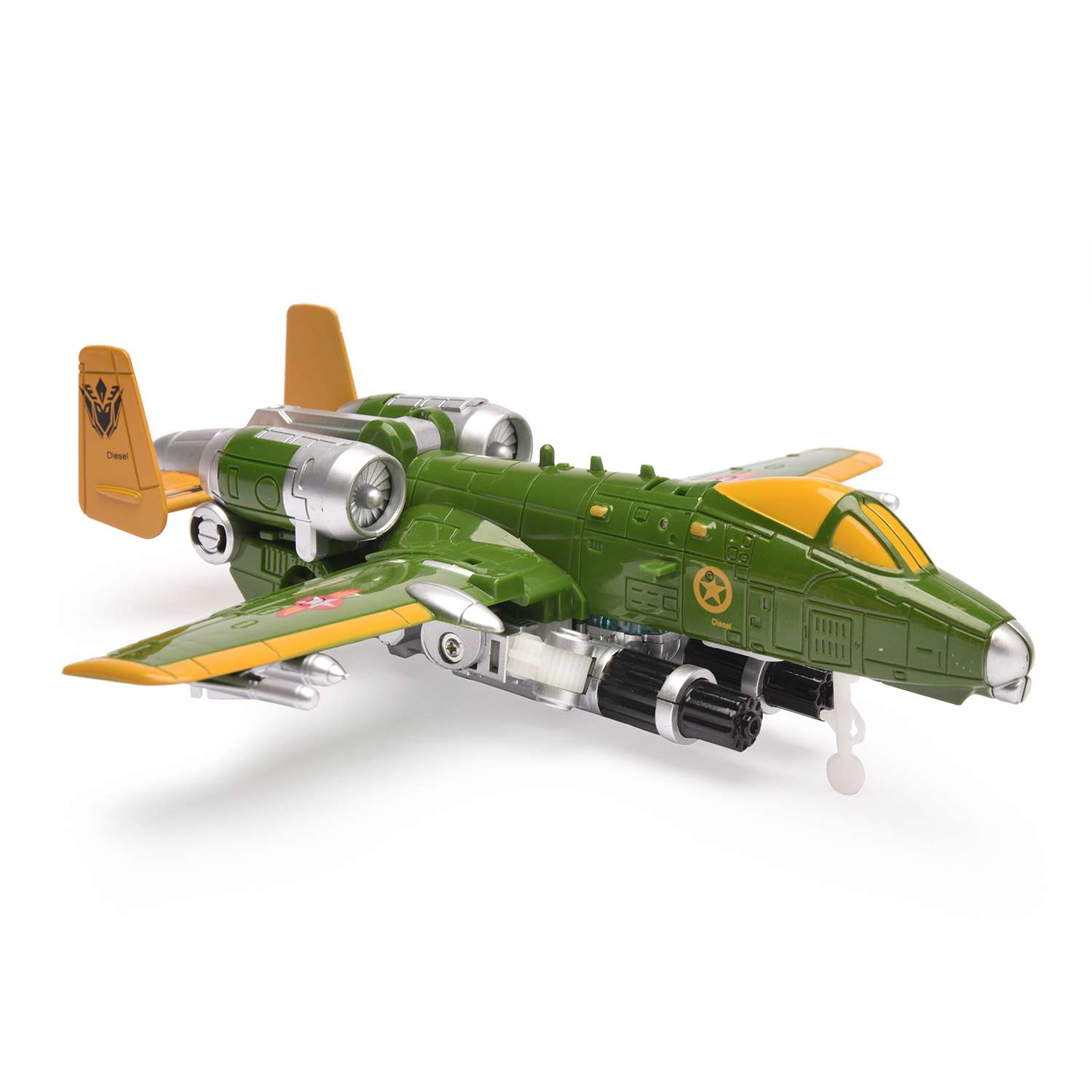 Робот 2 в 1 Devik Toys Военный самолет - фото 6