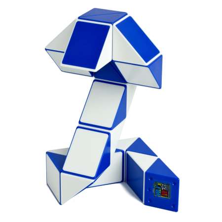 Головоломка змейка Рубика 24 SHANTOU синяя