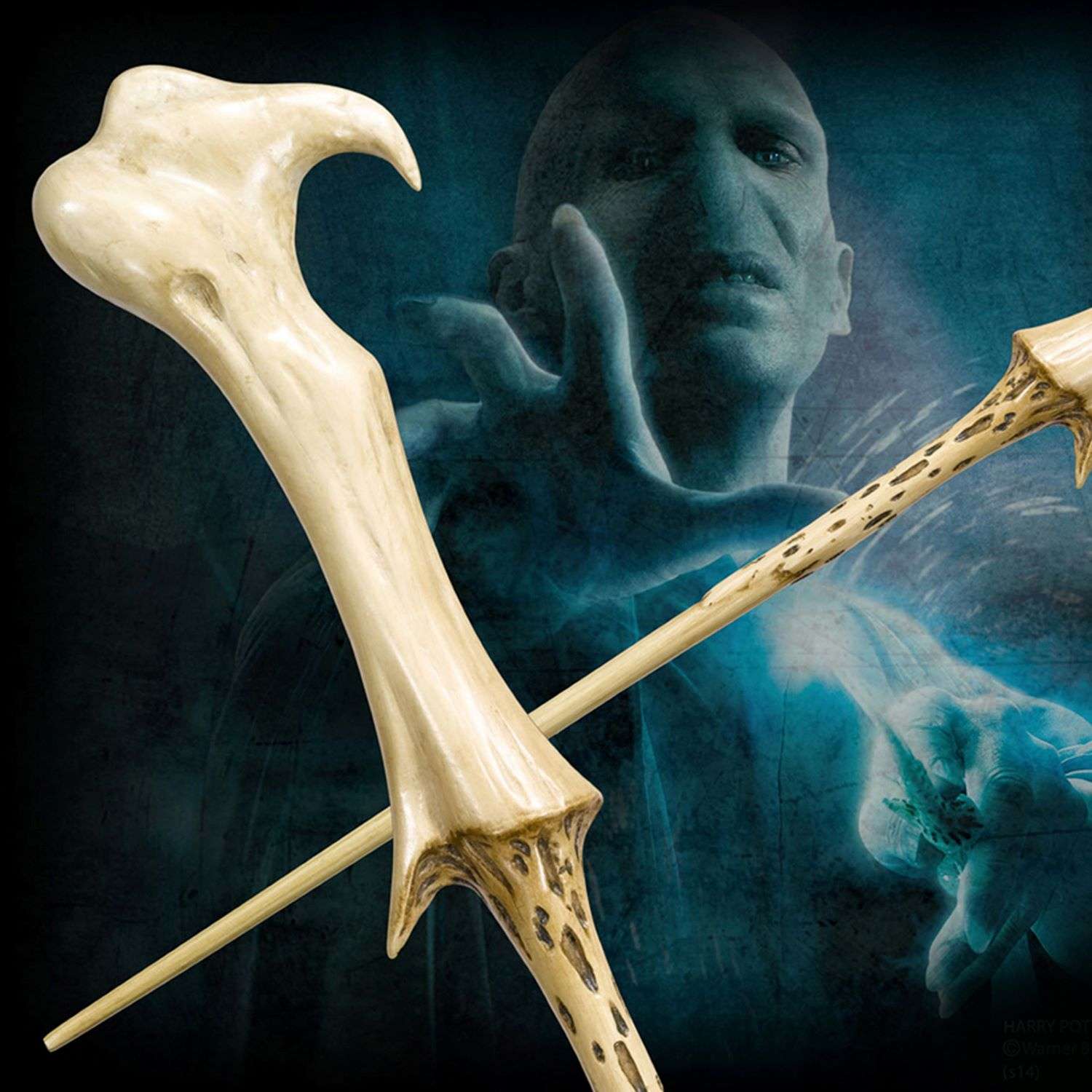 Волшебная палочка Harry Potter Лорд Волан-де-Морт 37 см - premium series - фото 6