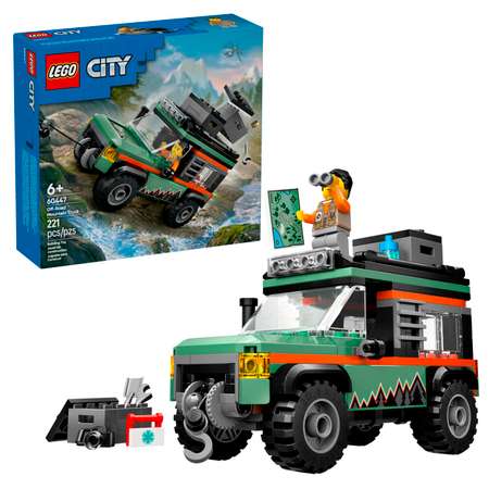 Конструктор детский LEGO City Джип-внедорожник