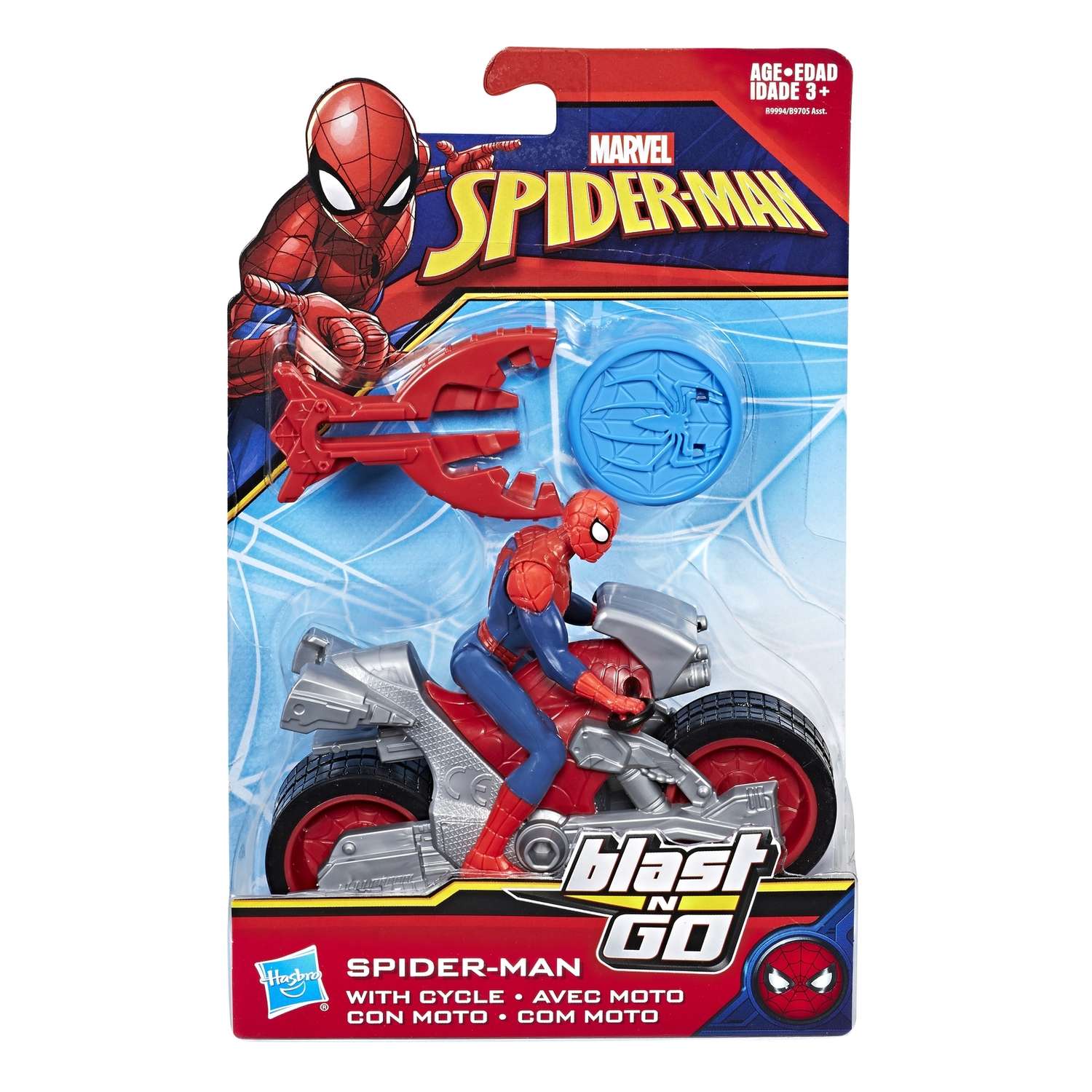 Фигурка Человек-Паук (Spider-man) Человек-паук и стартер (B9994) - фото 3