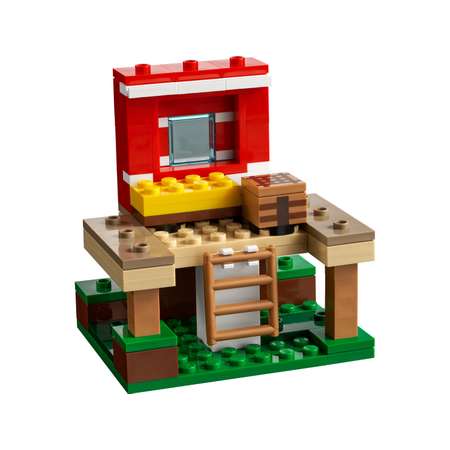 Конструктор детский LEGO Minecraft Грибной дом 21179