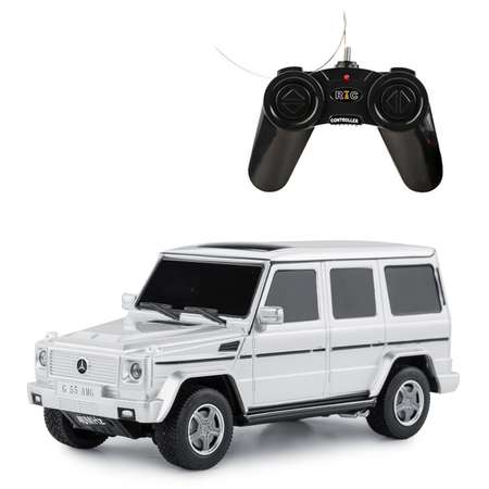 Машинка р/у Rastar Mercedes-Benz G55 1:24 серебряная