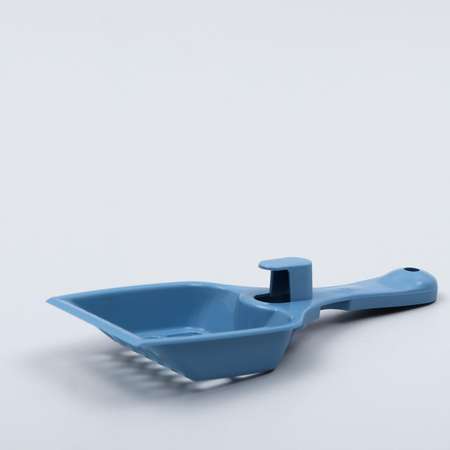 Совок Пижон для кошачьего туалета 22 5 x 9 5 x 4 см синий
