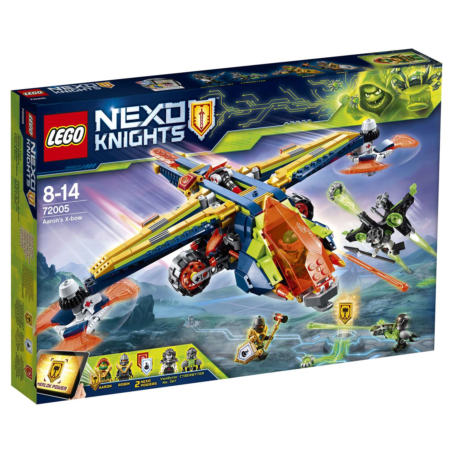 Конструктор LEGO Аэро-арбалет Аарона Nexo Knights (72005) - фото 2