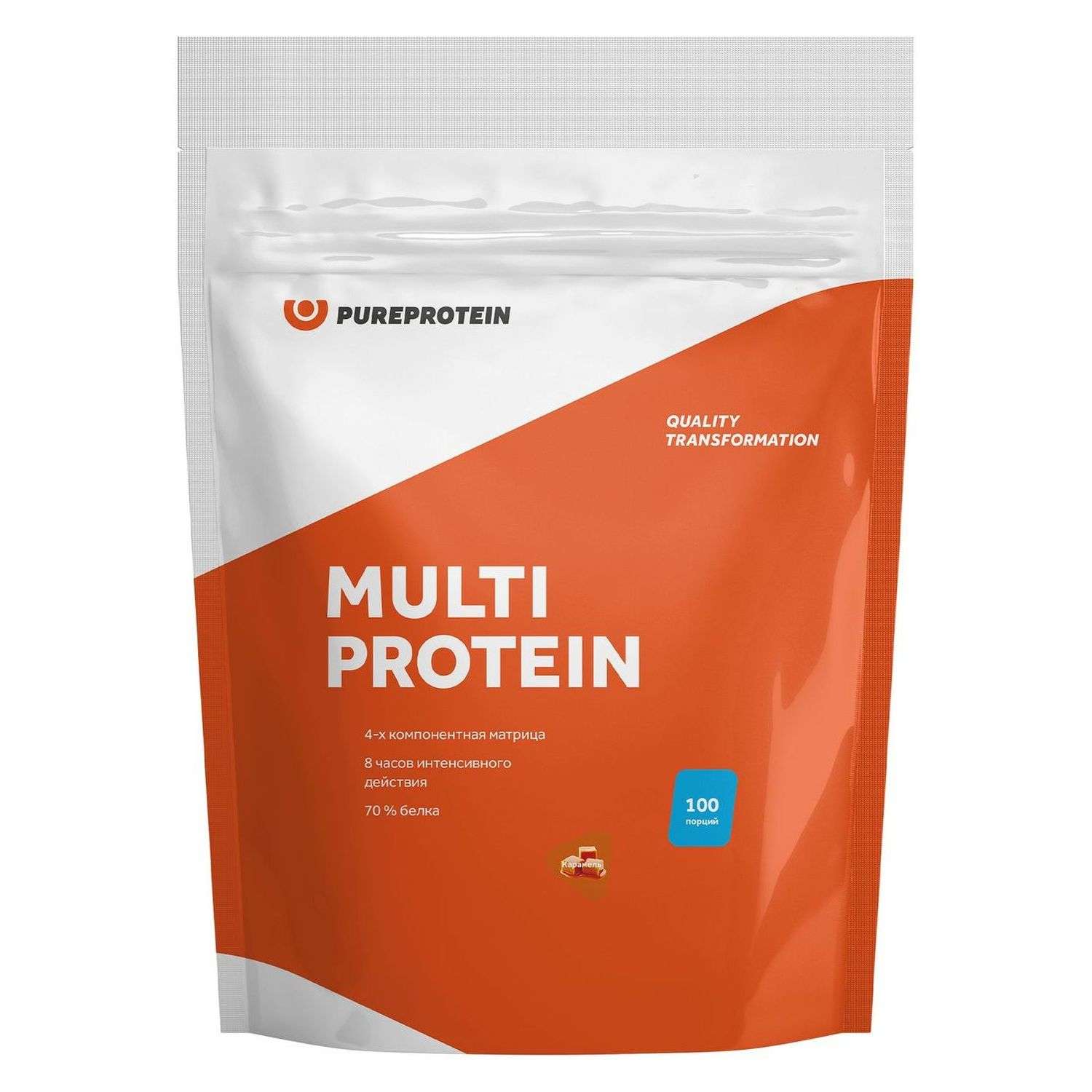 Специализированный пищевой продукт PUREPROTEIN Протеин мультикомпонентный сливочная карамель 3000г - фото 1