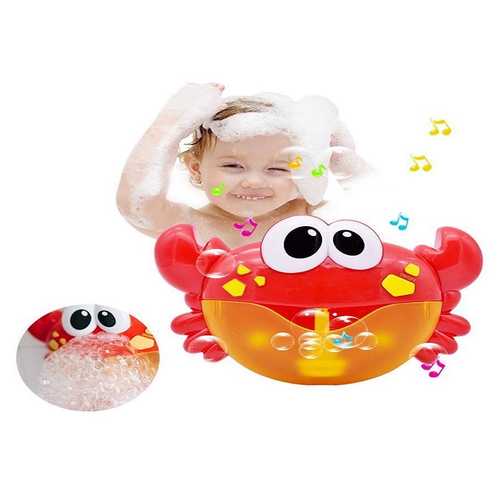 Игрушка для ванной Panawealth International Крабик с мыльными пузырями - фото 5