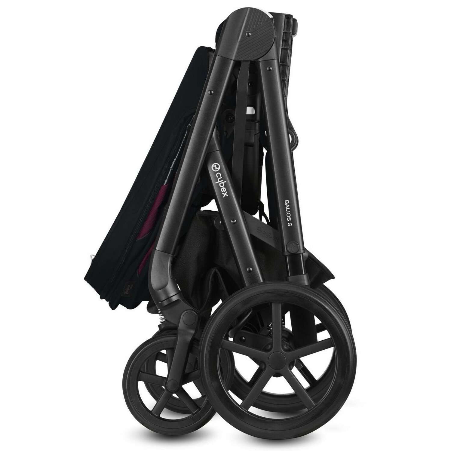 Коляска Cybex Balios S Fe Ferrari Victory с дождевиком Black - фото 2