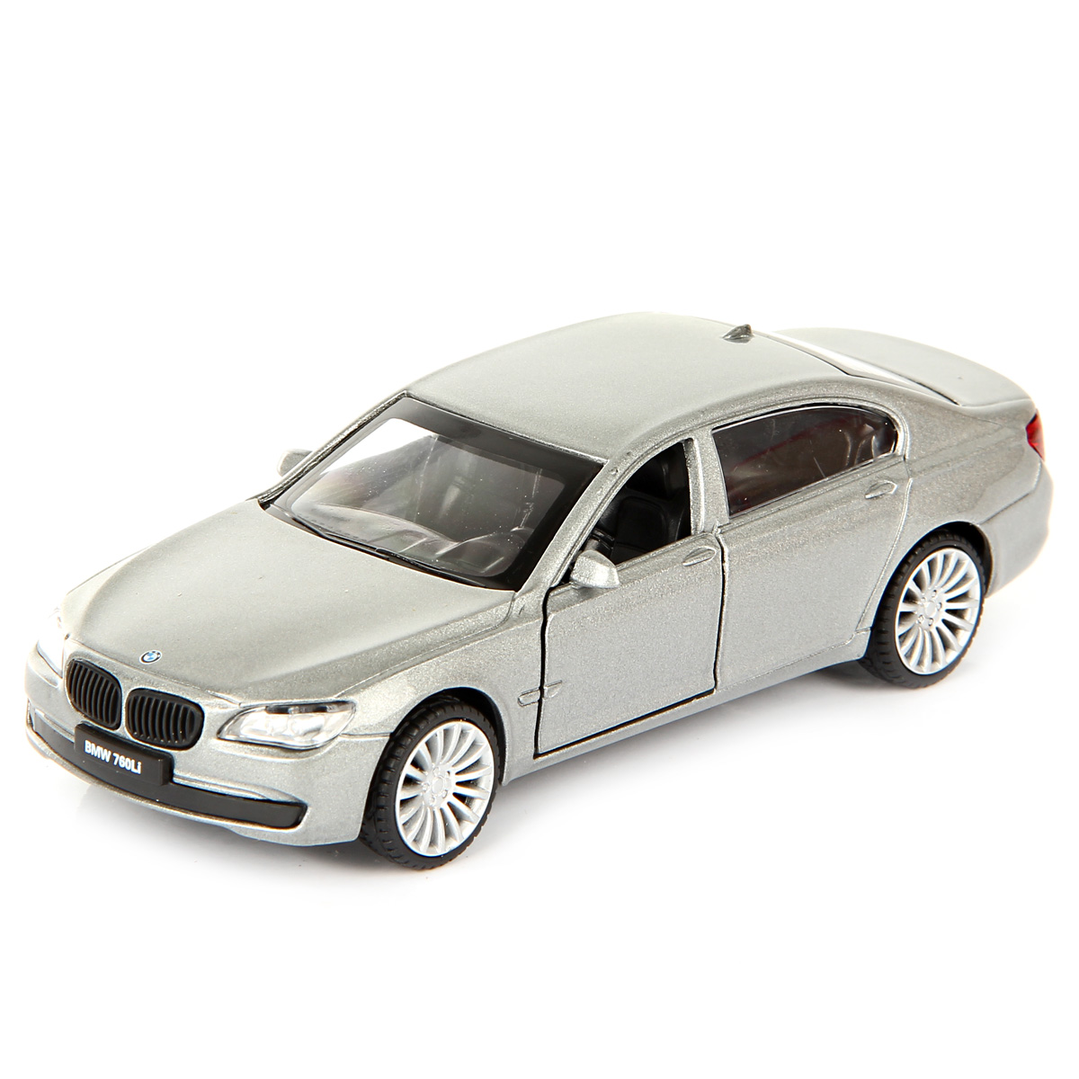 Автомобиль HOFFMANN BMW 760 LI 1:43 инерционный белый 58008 - фото 7