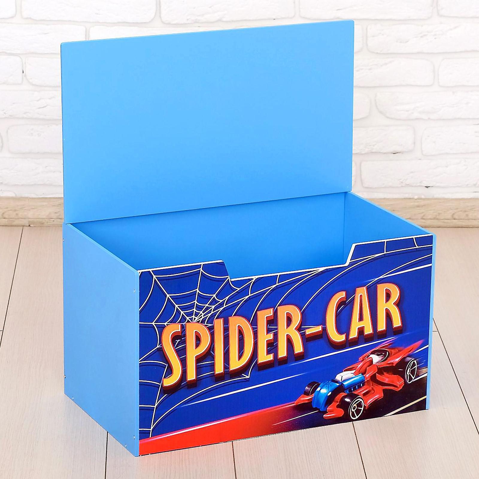 Контейнер Zabiaka Сундук с крышкой Spider car - фото 3