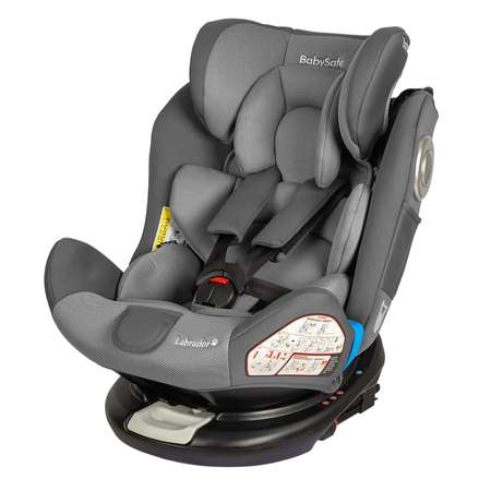 Автокресло Babysafe Labrador Grey