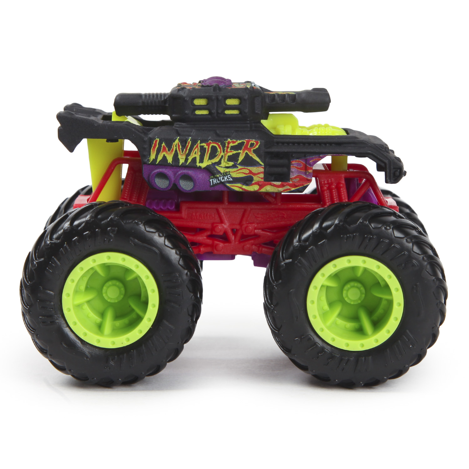 Машина Hot Wheels Monster Truck Invader HDB95 купить по цене 1349 ₽ в  интернет-магазине Детский мир