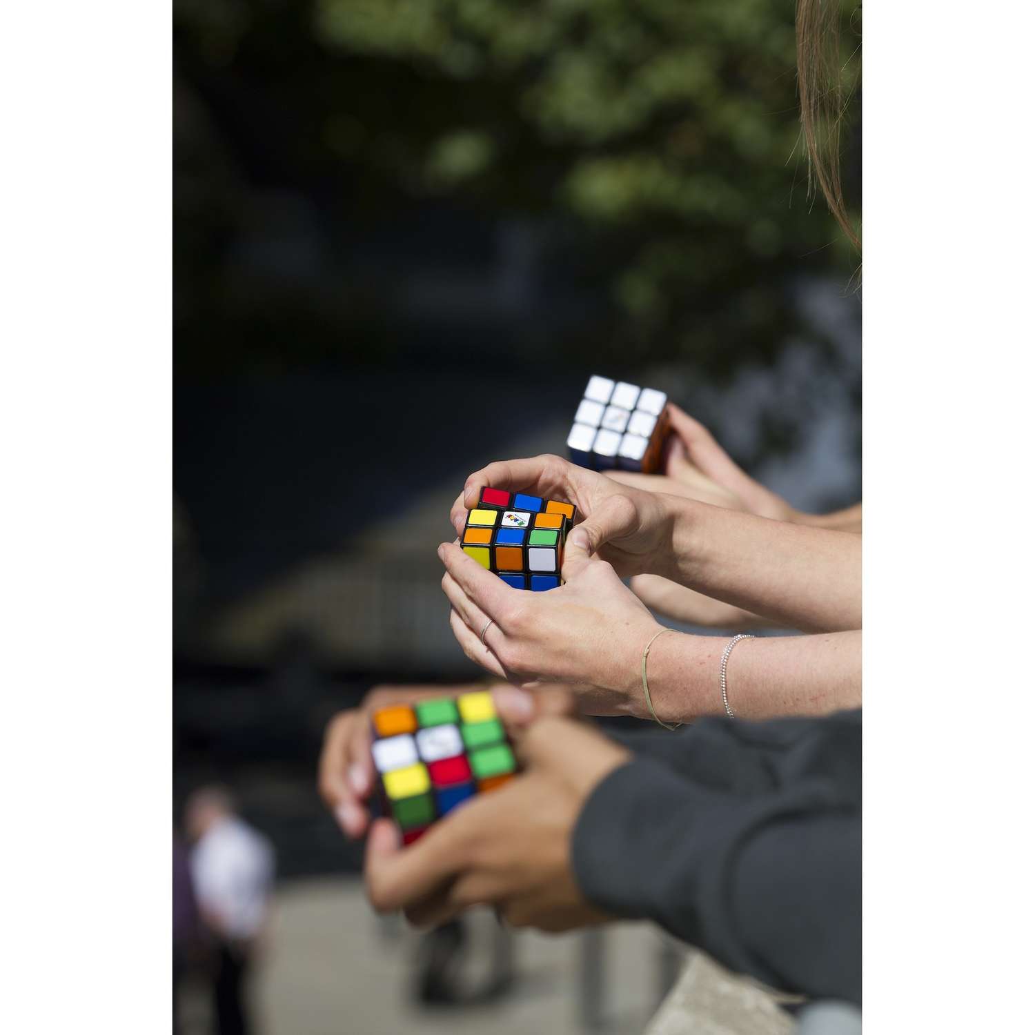 Кубик Рубика Rubik`s 3х3 пластиковые плитки плавный механизм - фото 8