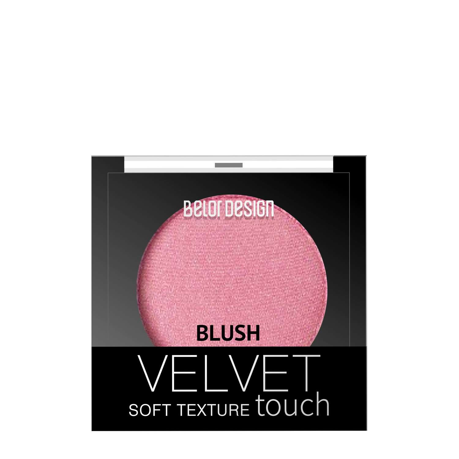 Румяна для лица Belor Design Velvet Touch Тон 103 Розовый 3.6 г - фото 1
