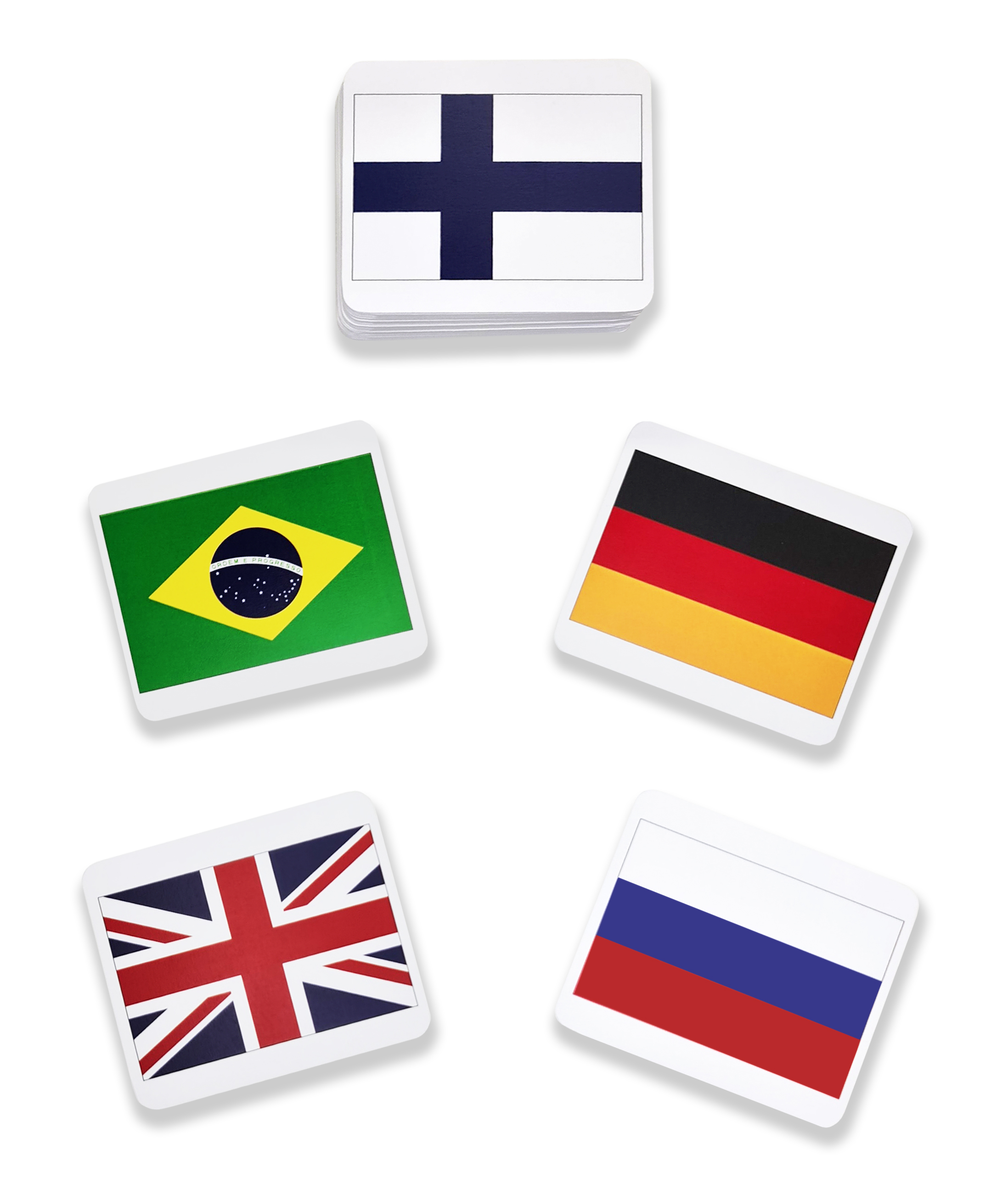 Настольная игра для детей Крокуспак Развивающие обучающие карточки Страны и флаги 60 шт - фото 4