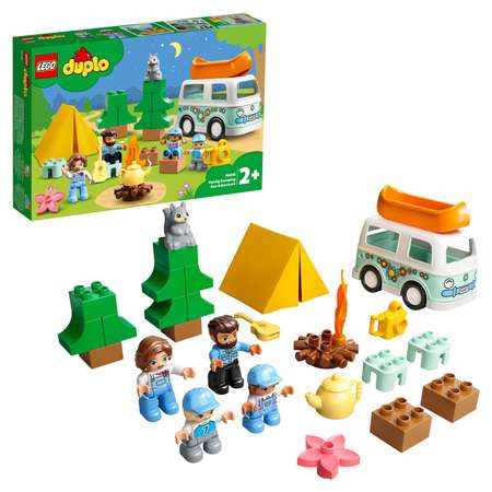 Конструктор LEGO DUPLO Town Семейное приключение на микроавтобусе 10946