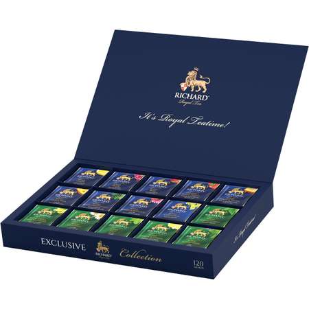 Чайное ассорти Richard Exclusive Collection Fruit Herbal Teas 120 пакетиков