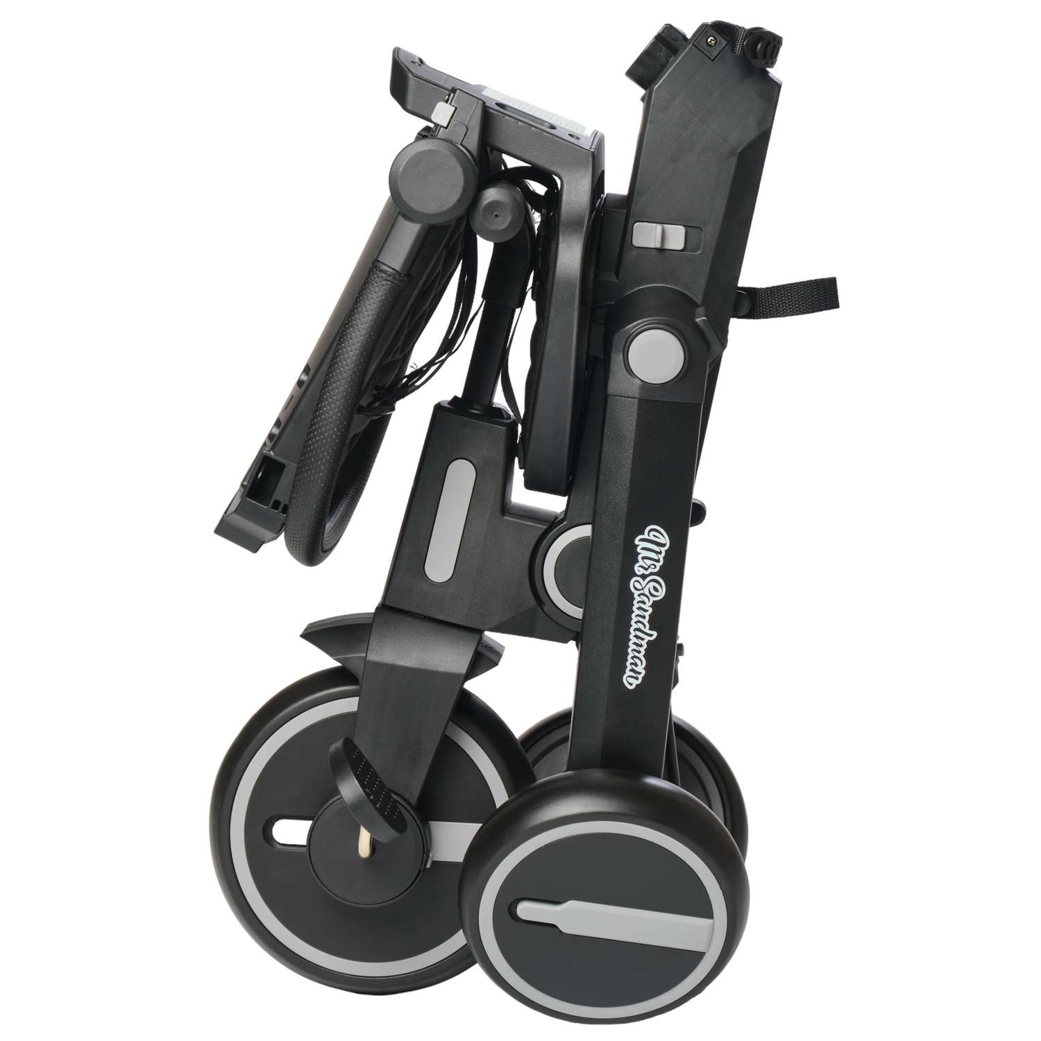 Велосипед-коляска трехколесный Mr Sandman трансформер с ручкой - фото 12