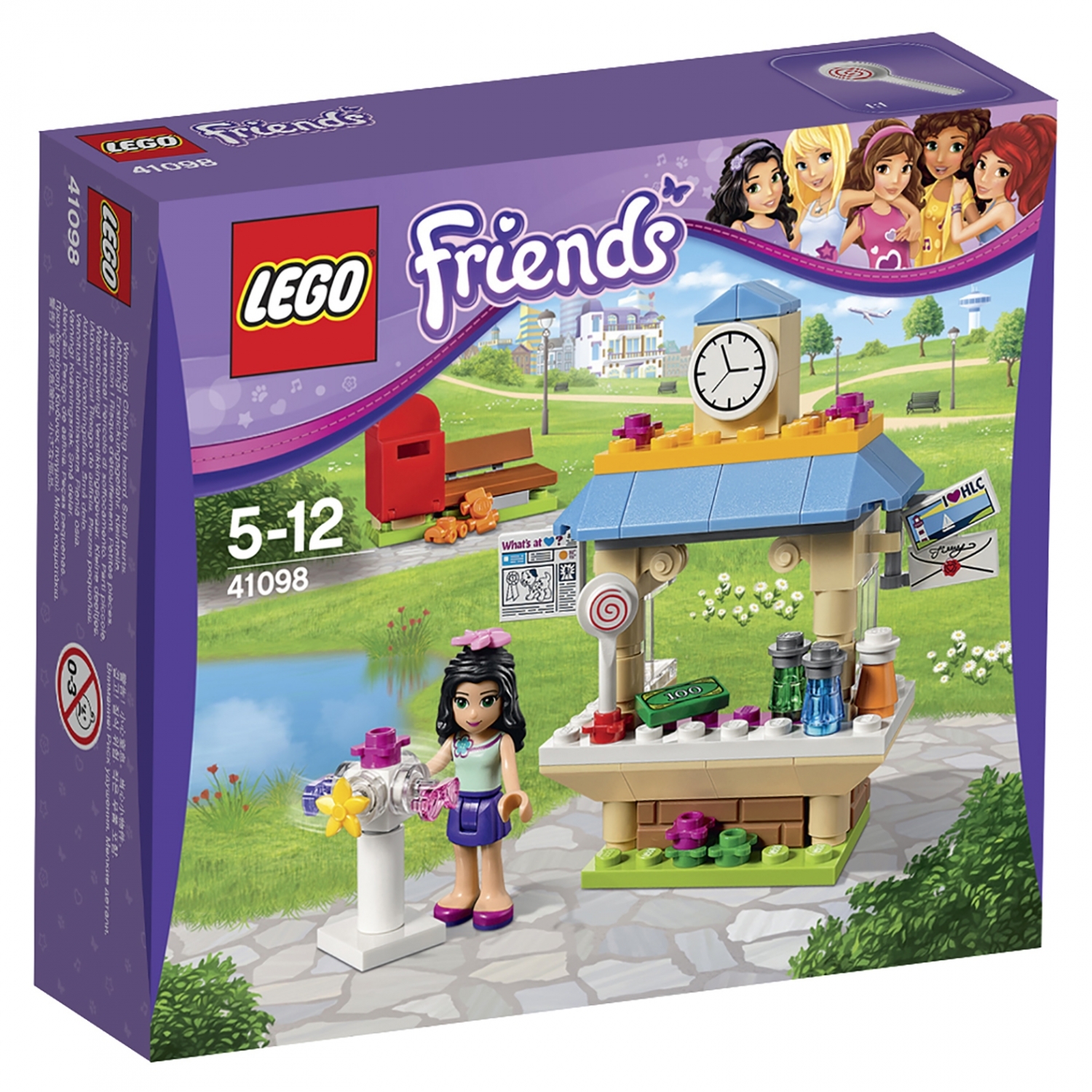 Конструктор LEGO Friends Туристический киоск Эммы (41098) - фото 2