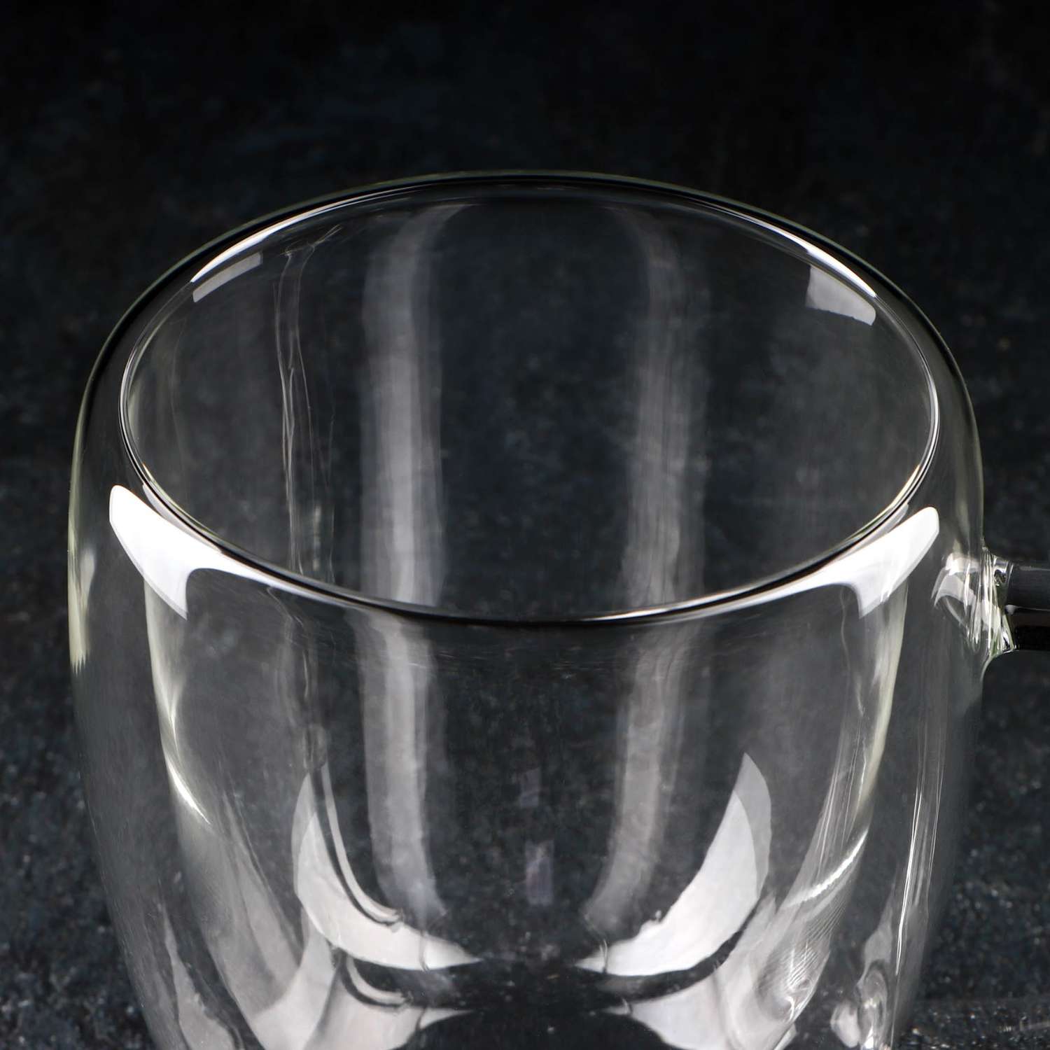 Кружка MAGISTRO стеклянная с двойными стенками 470 мл - фото 3