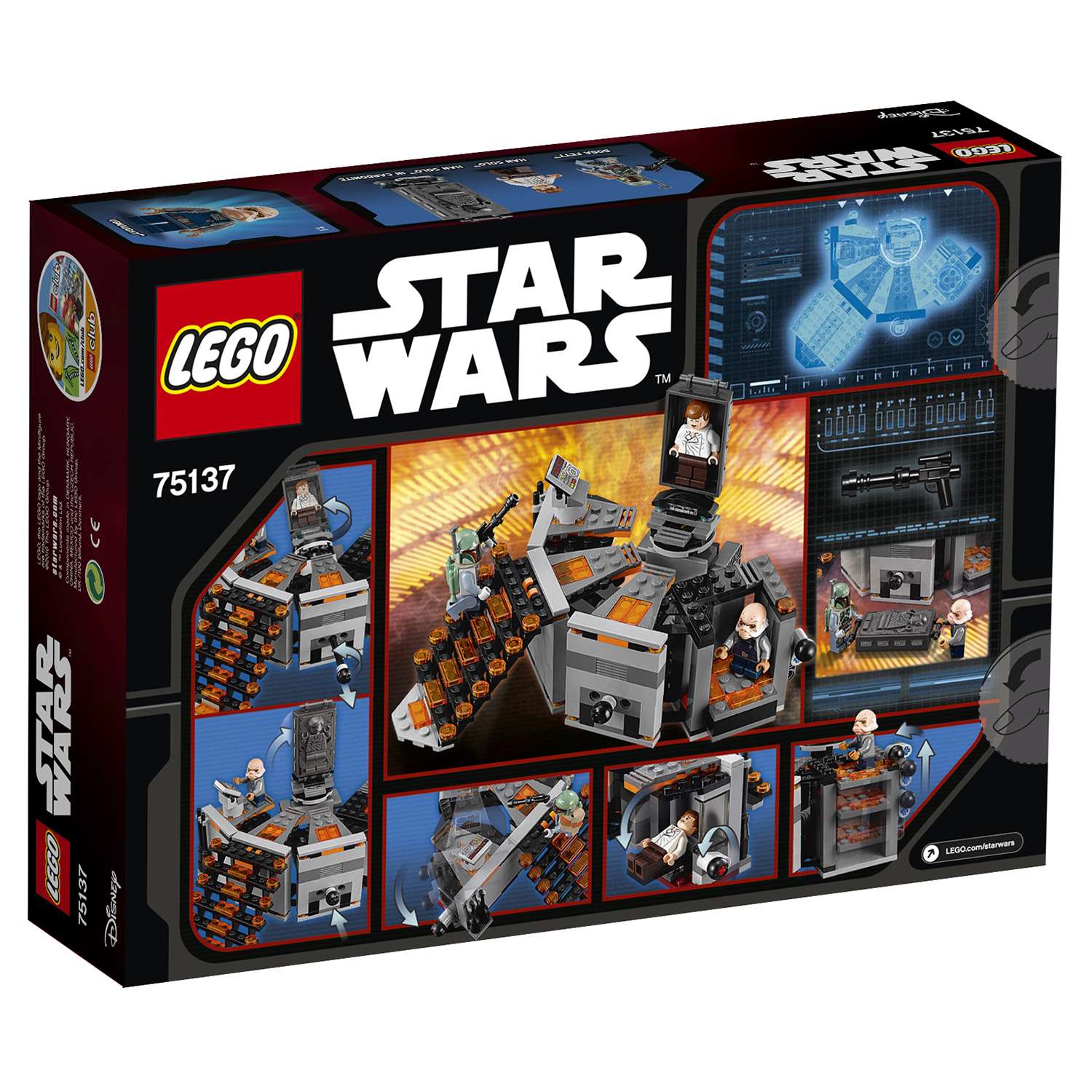 Конструктор LEGO Star Wars TM Камера карбонитной заморозки (75137) - фото 3
