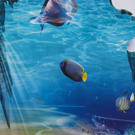 Наклейка Sima-Land 3Д интерьерная Море 90*60см