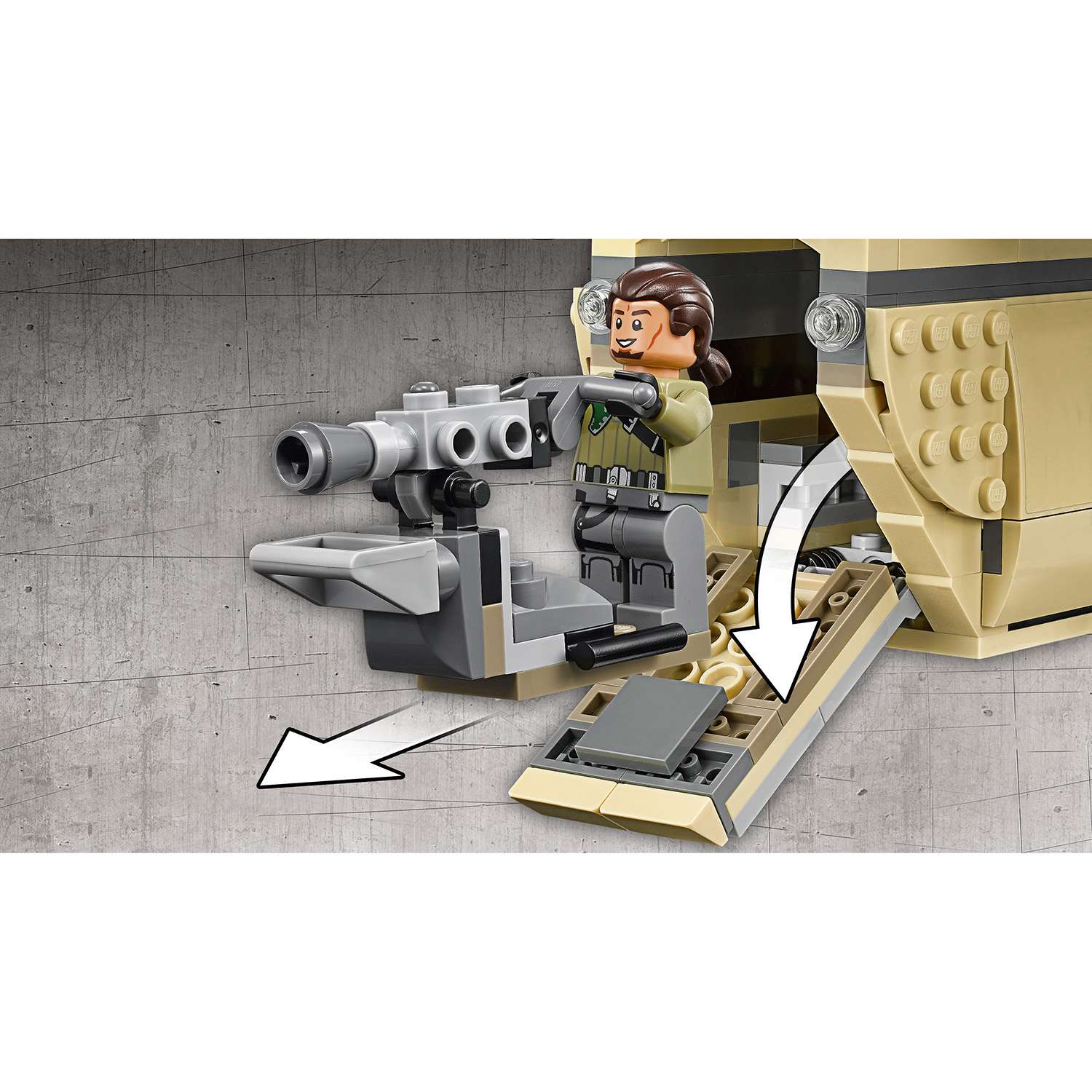 Конструктор LEGO Star Wars TM Боевой корабль Вуки (Wookiee™ Gunship) (75084) - фото 6