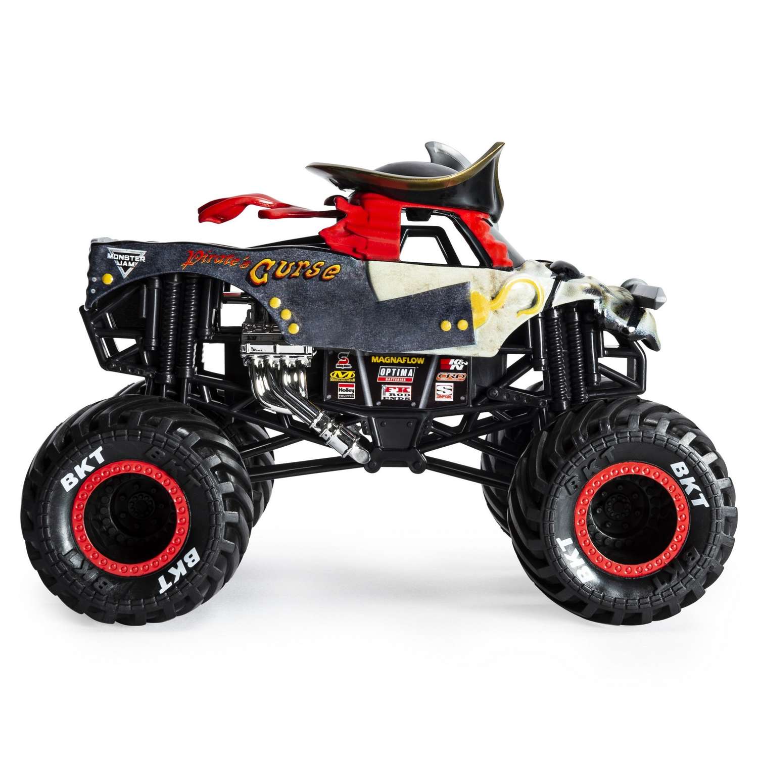 Машинка Monster Jam 1:24 Pirtes Curs 6044869/20103217 6044869/20103217 - фото 1