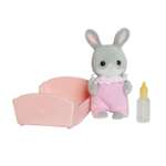 Малыш серый кролик Sylvanian Families 3405 (в розовом)