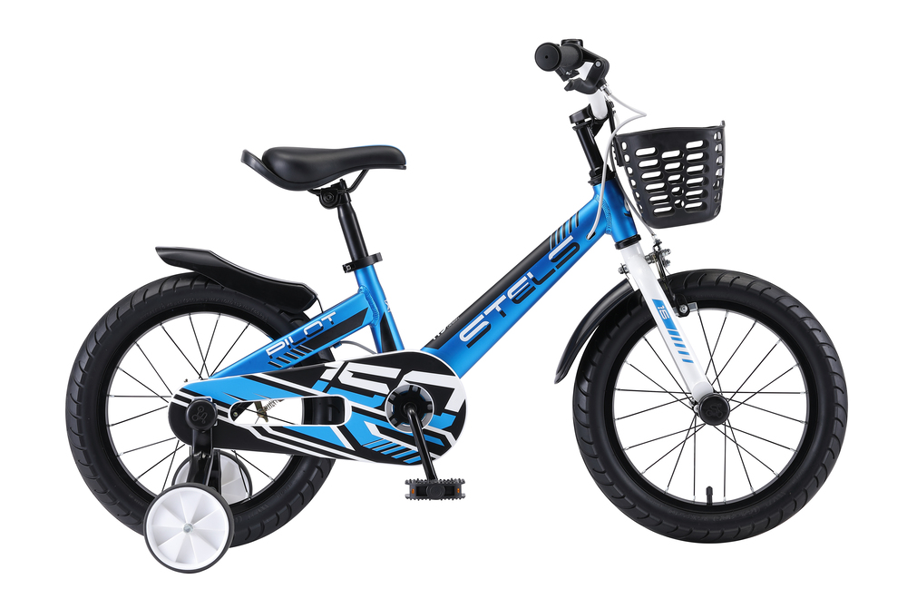 Велосипед STELS Pilot-150 16 V0109 синий - фото 1