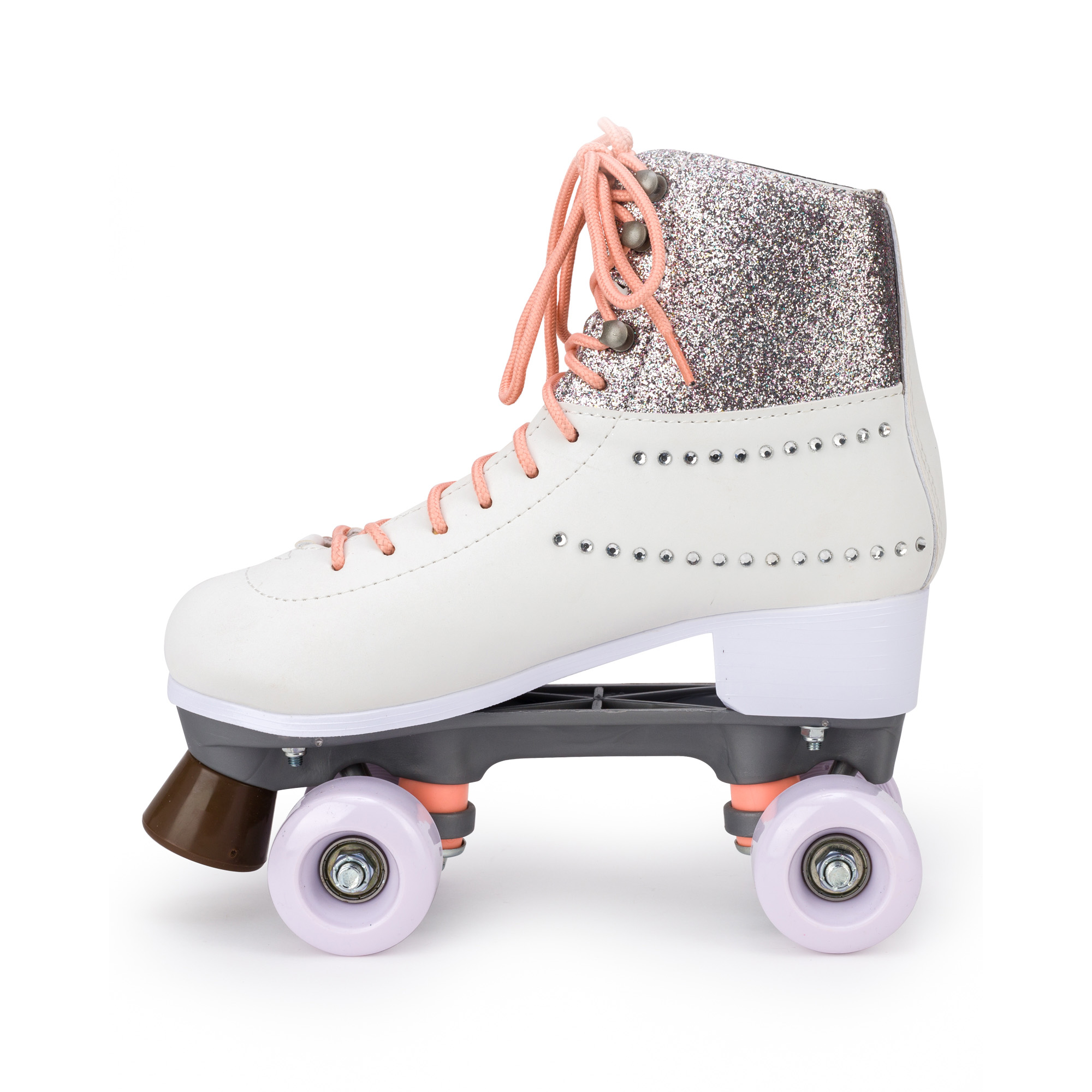 Роликовые коньки SXRide Roller skate цвет серебристые размер 38 - фото 3