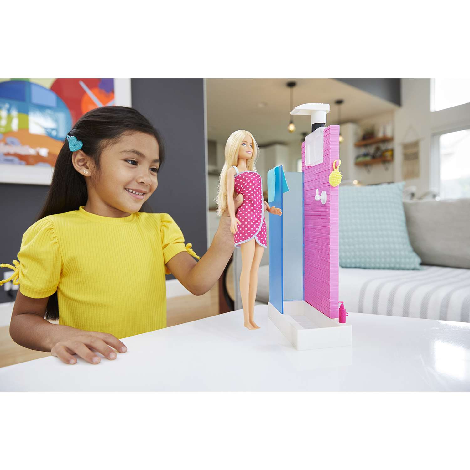 Игровой набор Barbie BRB Наборы мебели и кукла в ассортименте DVX51 - фото 15