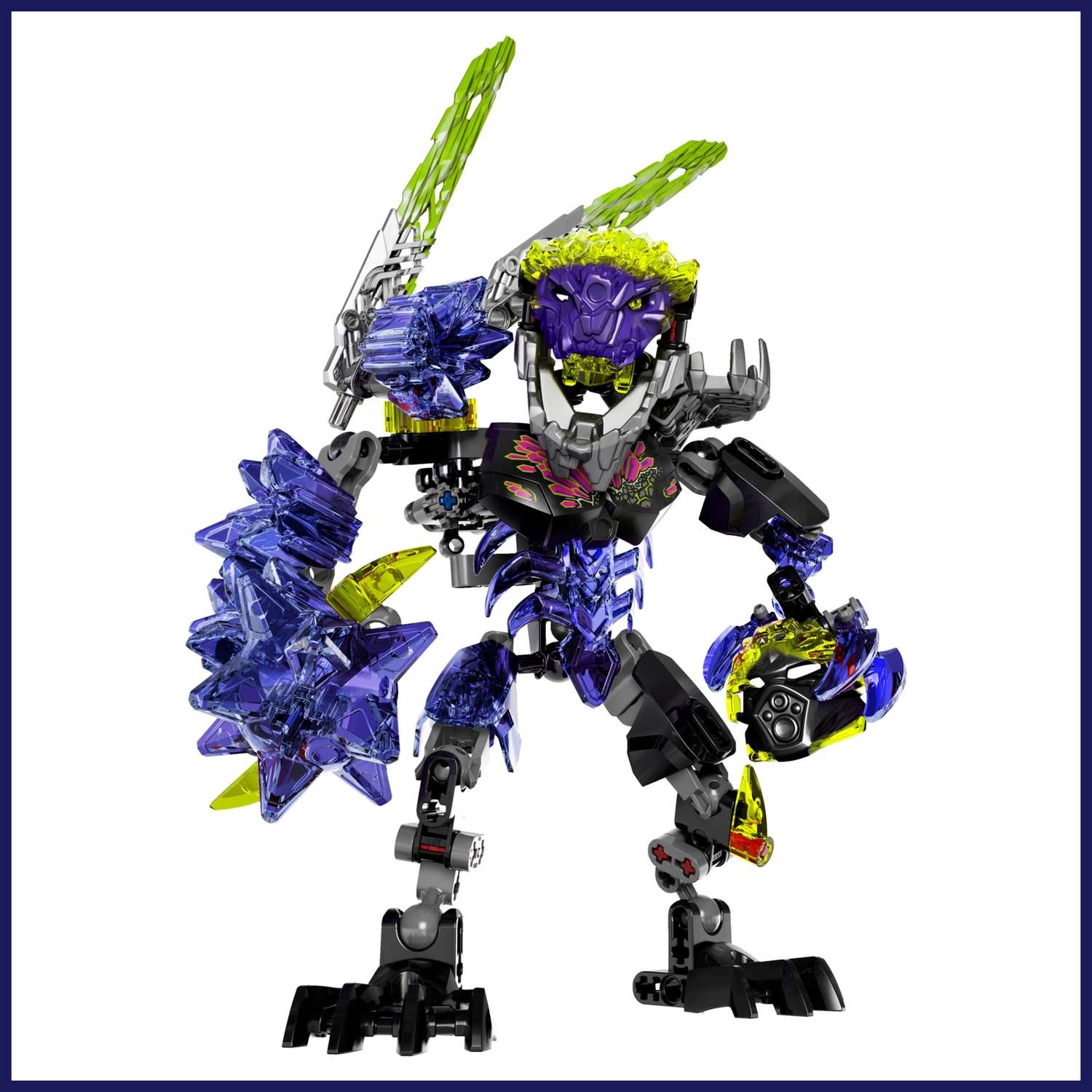 Игрушка LX Конструктор Бионикл Синий рыцарь 102 детали - фото 6